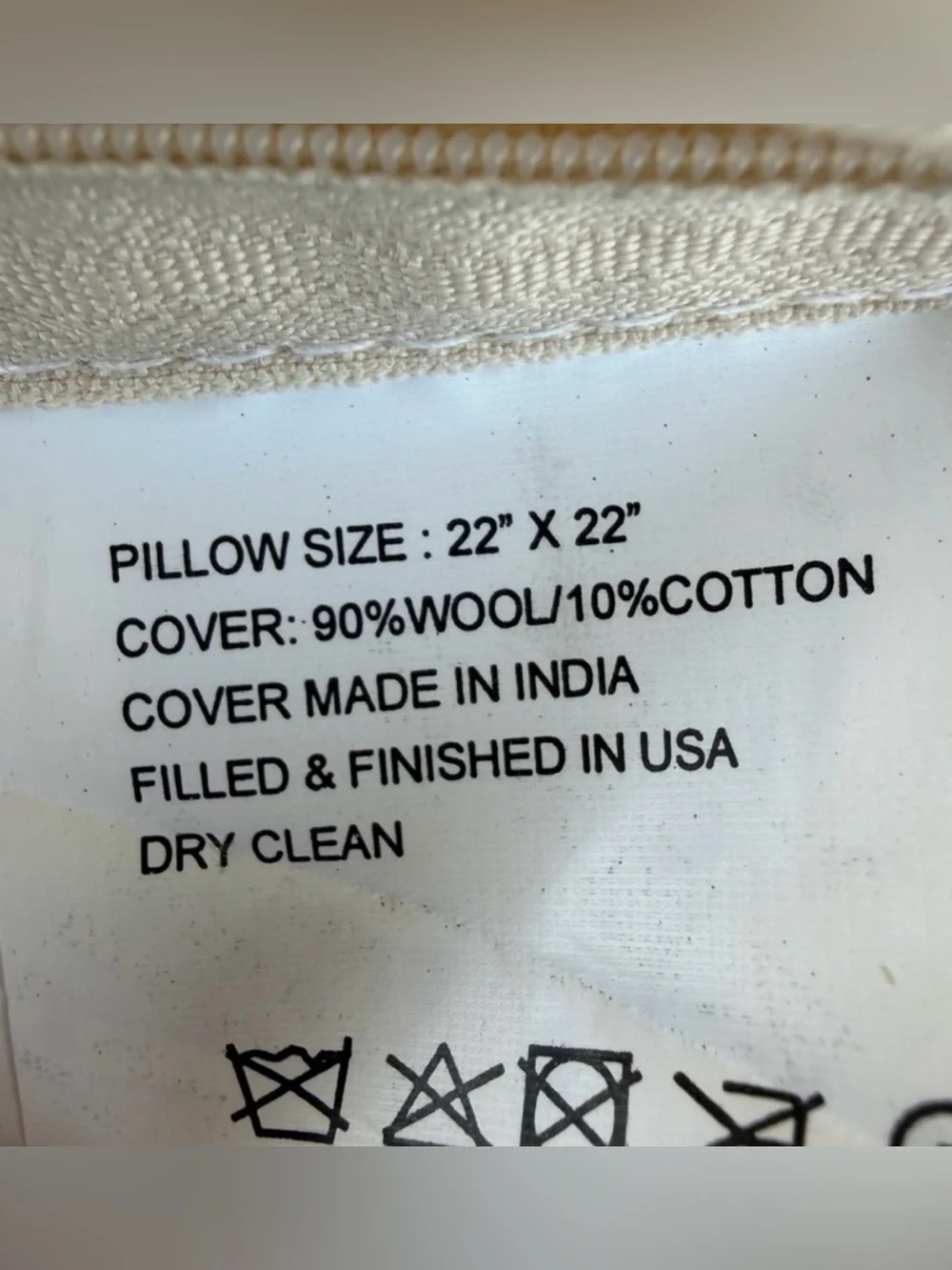 Magnolia x Loloi collection accent pillow